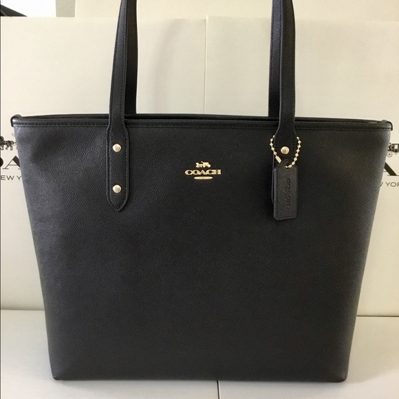 🌷Coach City ZIP Tote Crossgrain Leather NWT. - Picture 6 of 8